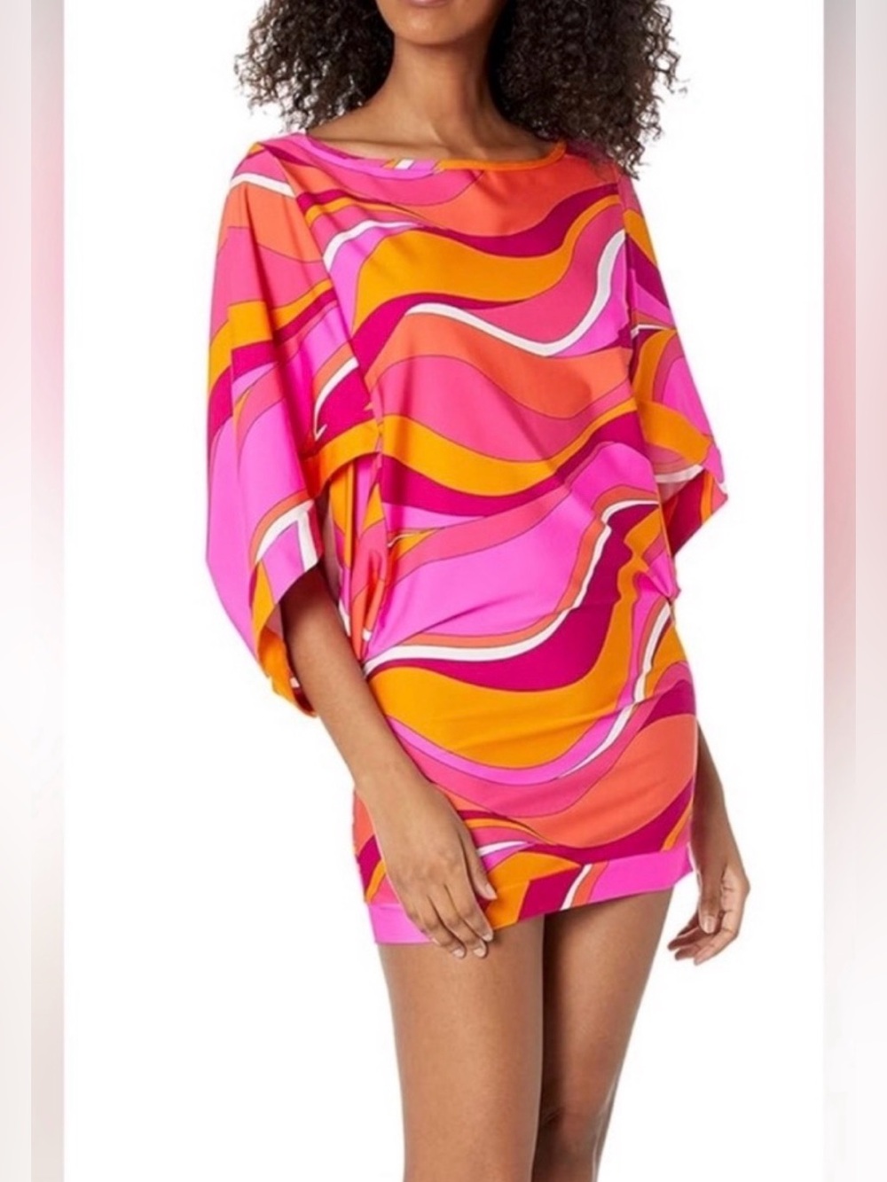 🌸 Trina Turk Vivid Vista Tunic Coverup Small🌸